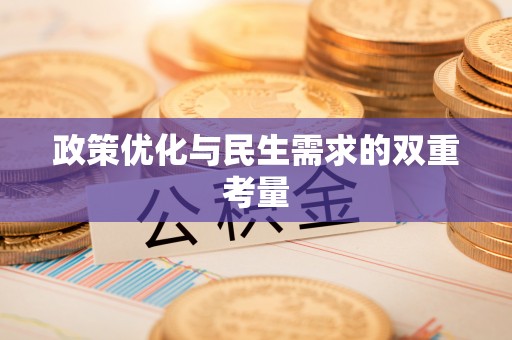 霞山政策优化与民生需求的双重考量