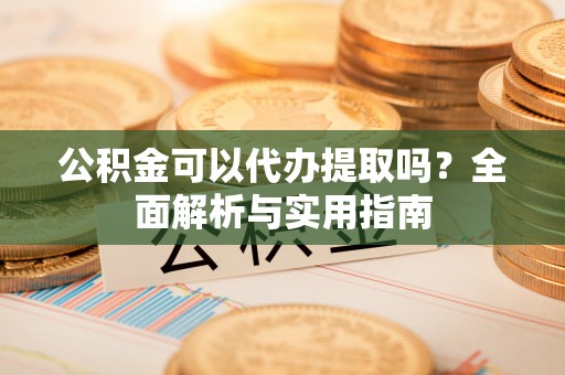 霞山公积金可以代办提取吗？全面解析与实用指南