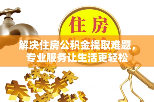 霞山解决住房公积金提取难题，专业服务让生活更轻松