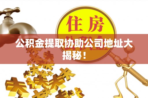霞山公积金提取协助公司地址大揭秘！