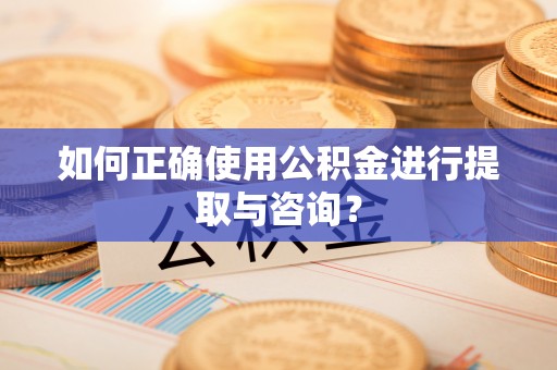 霞山如何正确使用公积金进行提取与咨询？